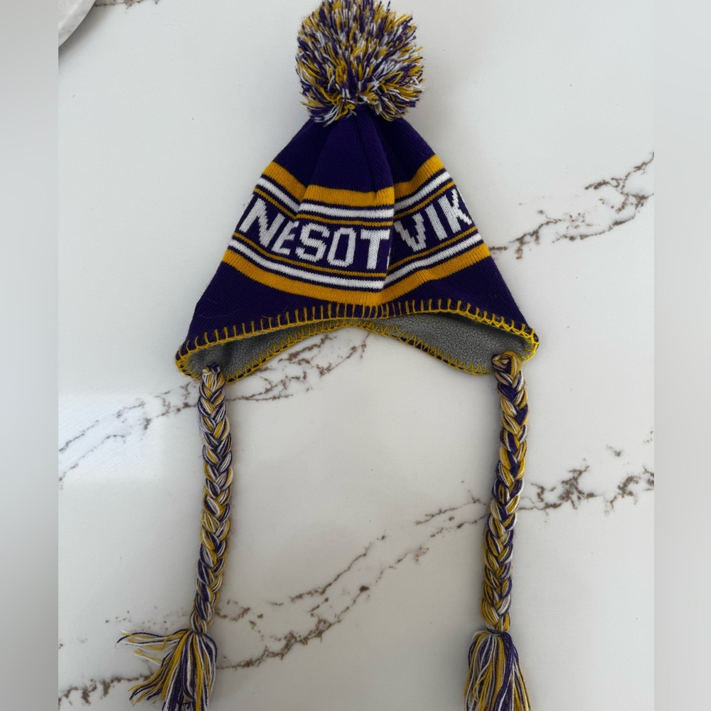 NFL Minneaota Vikings kid knit Pom Hat